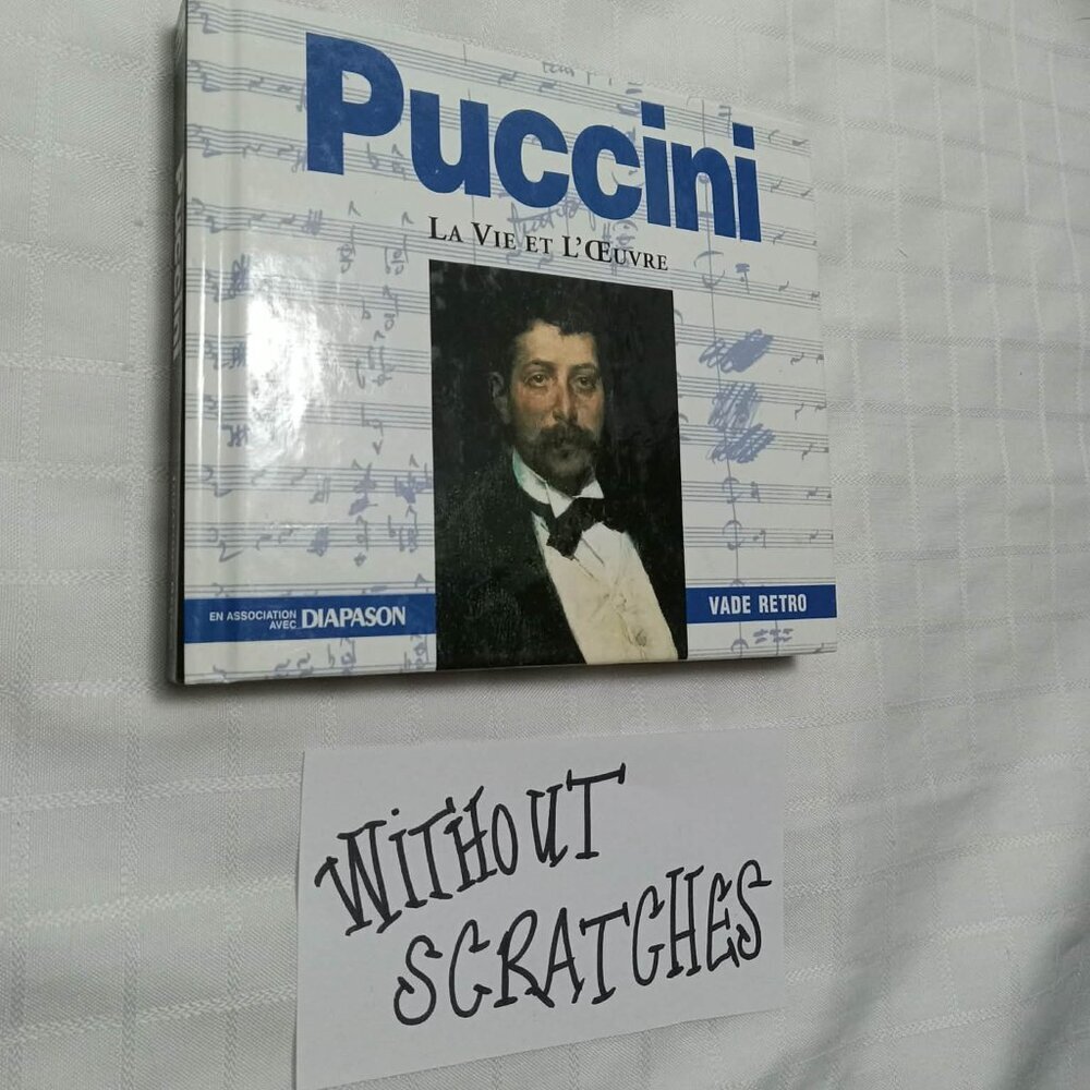 CD-Book "La vie et l'oeuvre de Puccini"
